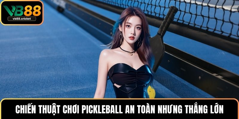 Luật Chơi Pickleball Đơn Giản Và Phần Thưởng Khủng 4 Chiến thuật chơi pickleball an toàn nhưng thắng lớn