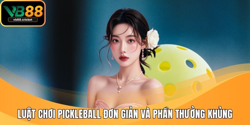 Luật Chơi Pickleball Đơn Giản Và Phần Thưởng Khủng 1 luật chơi Pickleball